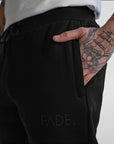 Fade Essential Sweatpants Black - Subwear