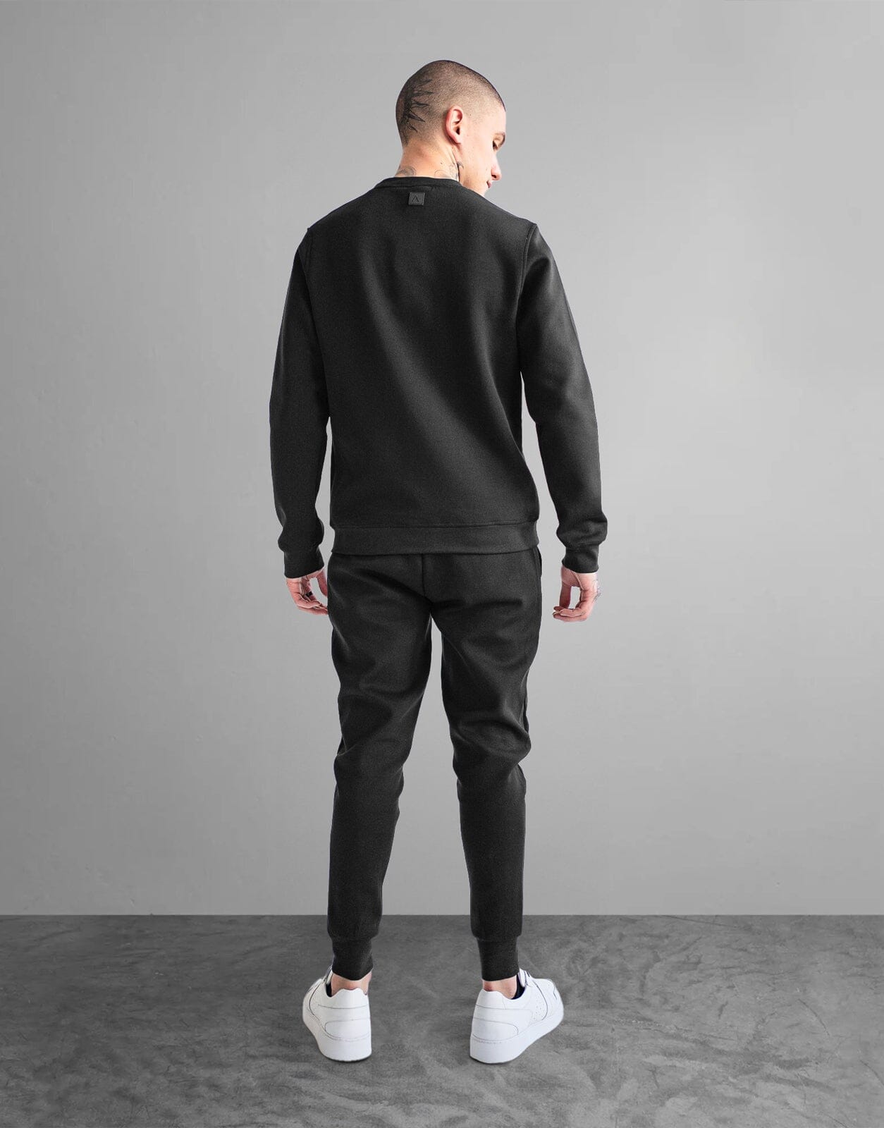 Fade Essential Sweatshirt Black - Subwear