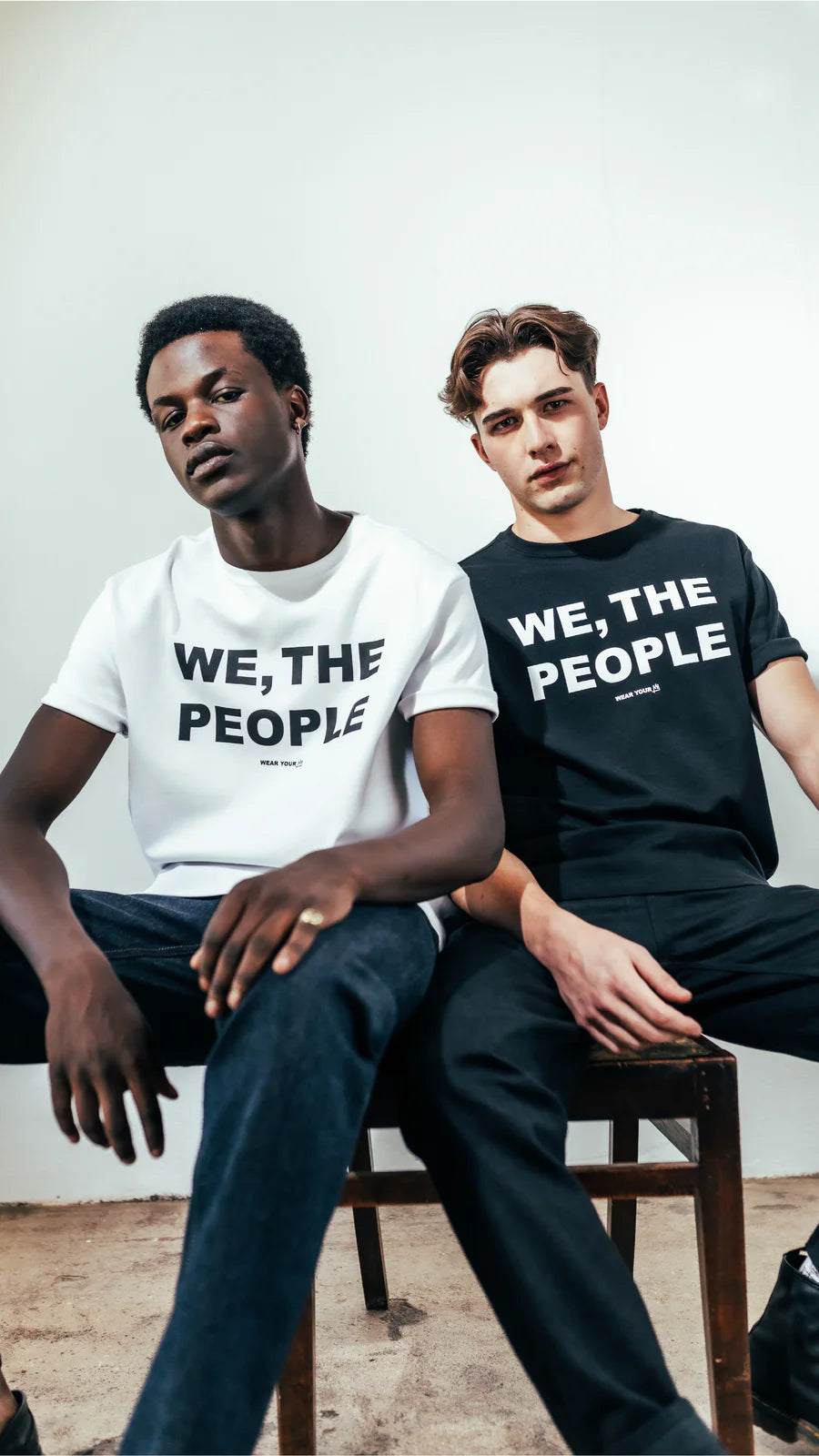 Tshepo Jeans We The People T-Shirt White